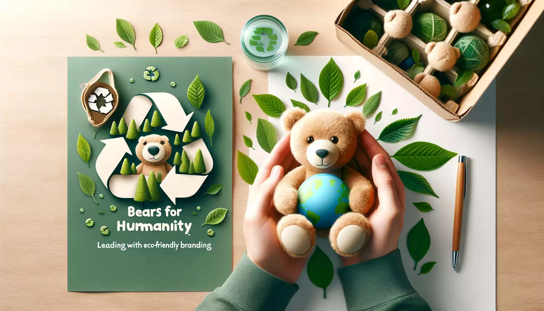 Bears for Humanity Leading with Eco-Friendly Branding