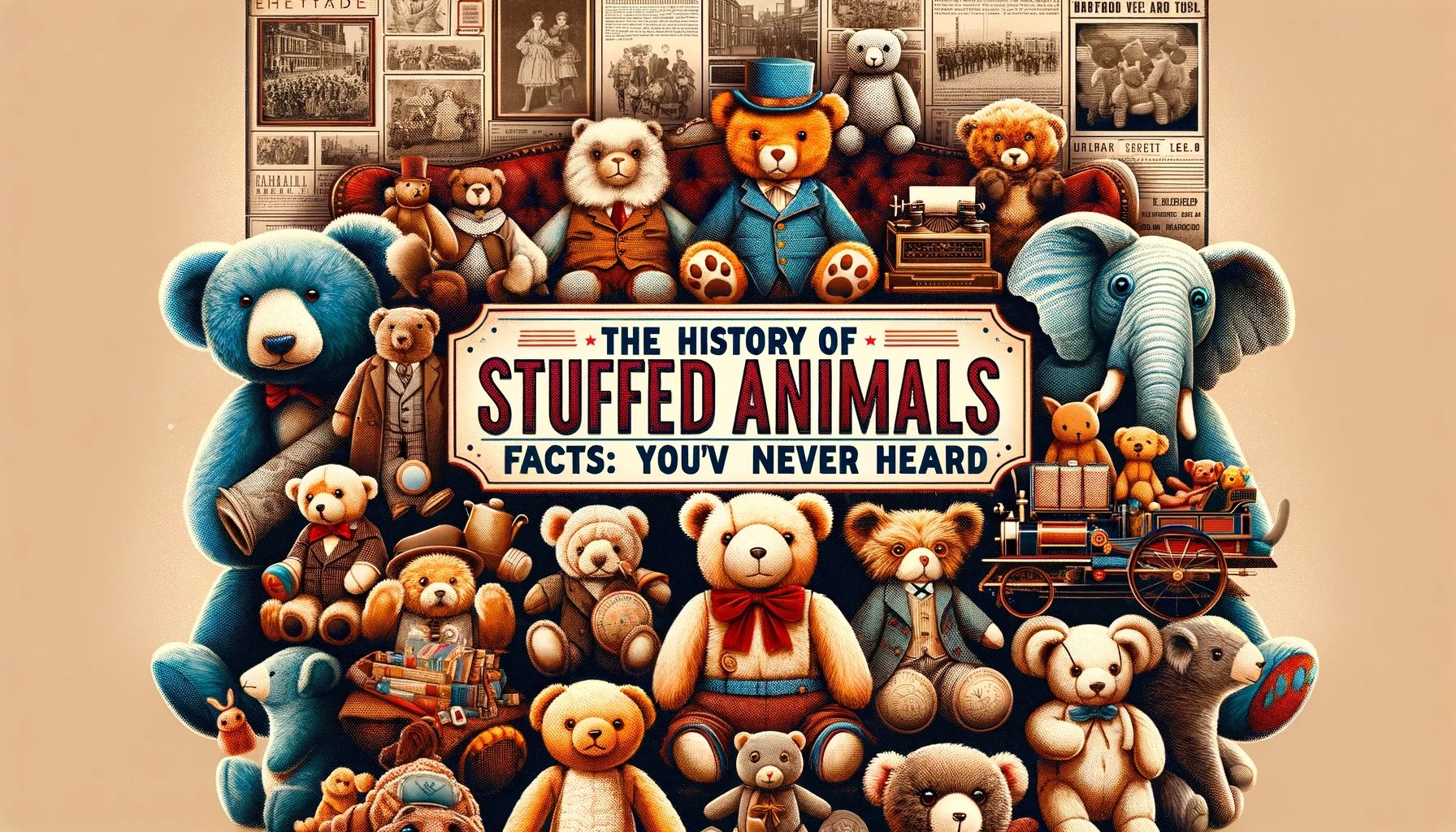 The History of Stuffed Animals