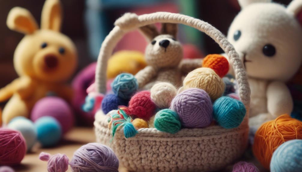 adorable amigurumi toy friends